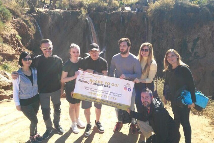 Guided Day tour of Ouzoud waterfalls from Marrakech