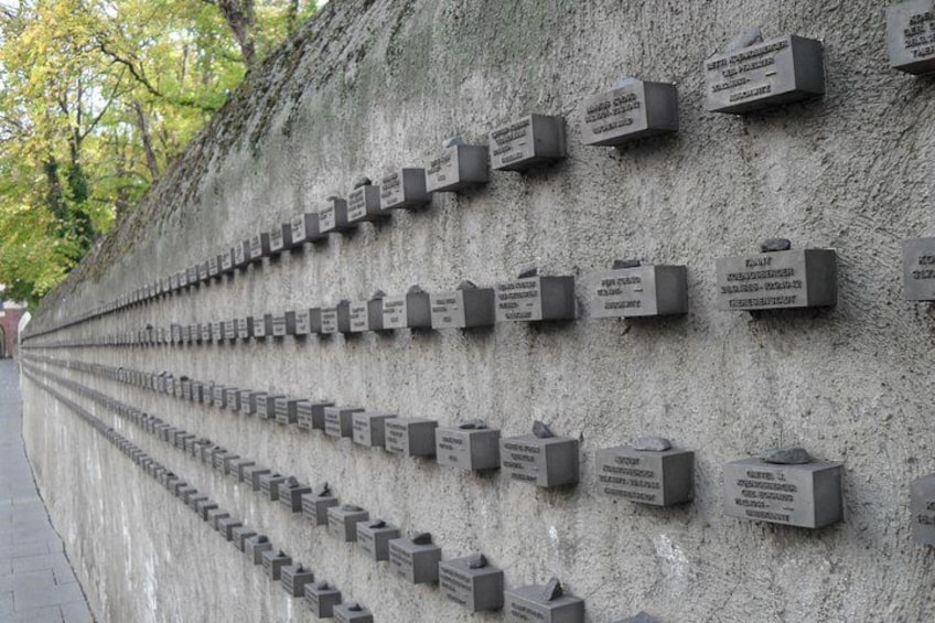 Jewish Holocaust Remembrance Wall 2