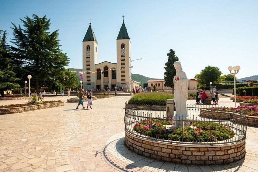 Dubrovnik to Medjugorje & Kravice - Day Trip with Luxury Vehicle 1