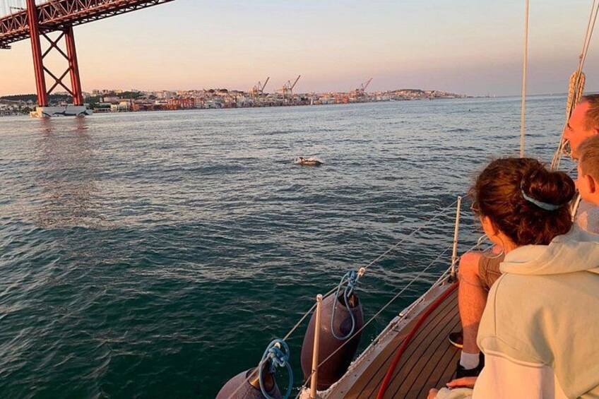 2 Hour Lisbon Sunset and Wine Sailing Tour 4