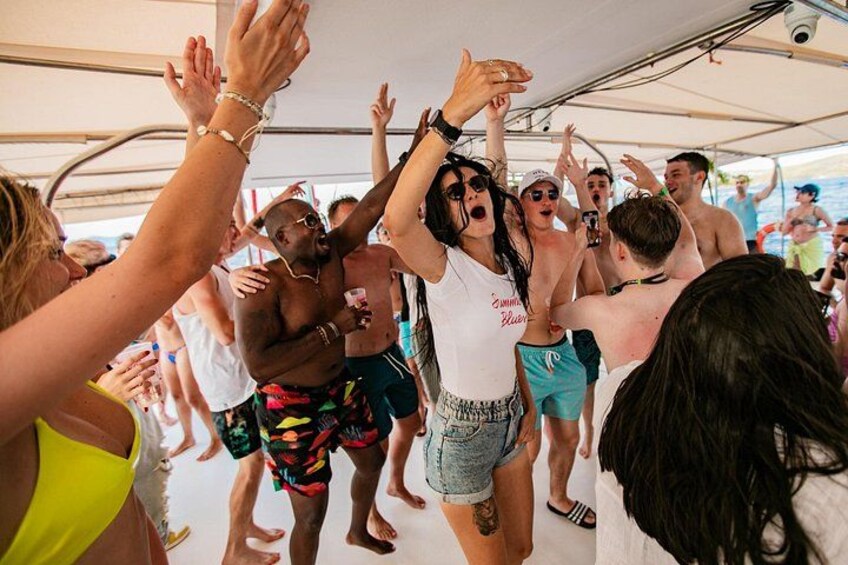 Full-Day Catamaran Cruise to Hvar & Pakleni Islands with Food and free Drinks 5