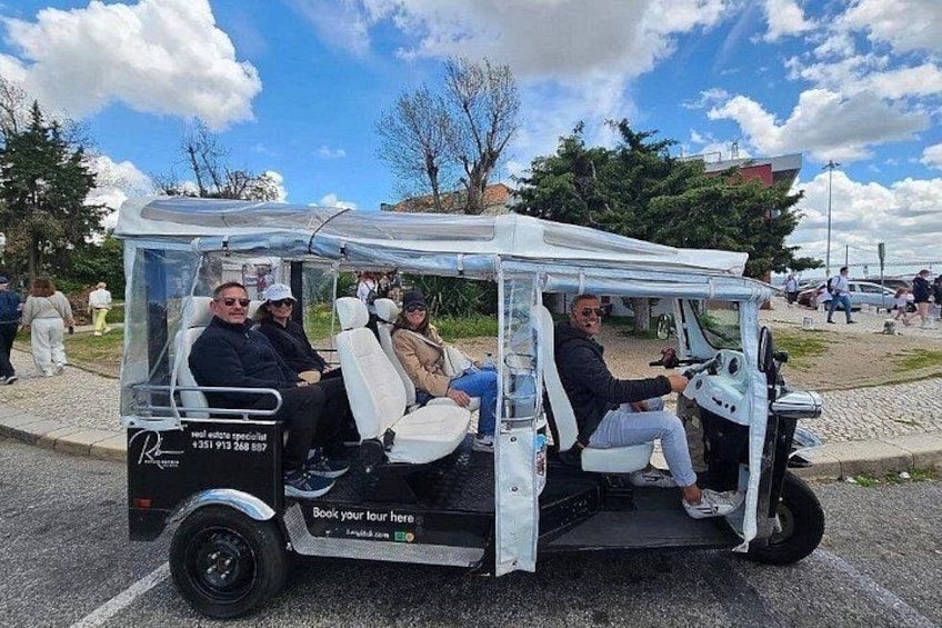True 4Hour Private Tuk Tuk Tour: Discover Lisbon with a Local! 2