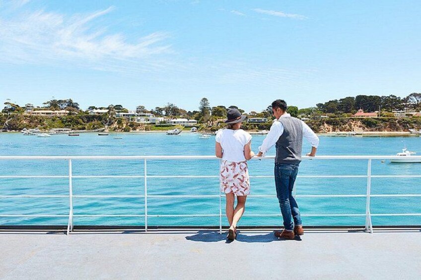 Ferry crossing Queenscliff to Sorrento 1