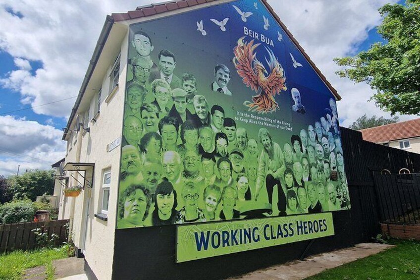 Famous 1.5 hour Belfast Murals Tour 4