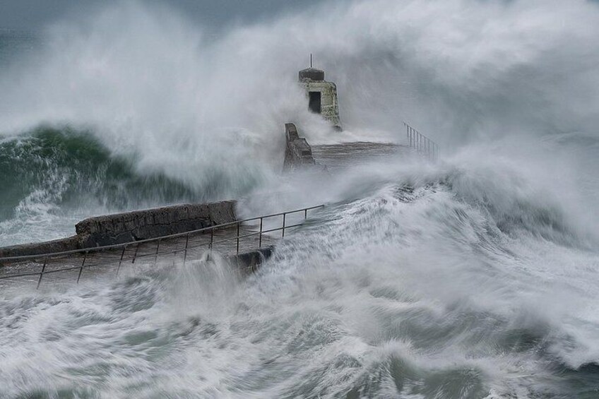 Chasing the storms and waves during the winter period in Cornwall. 
