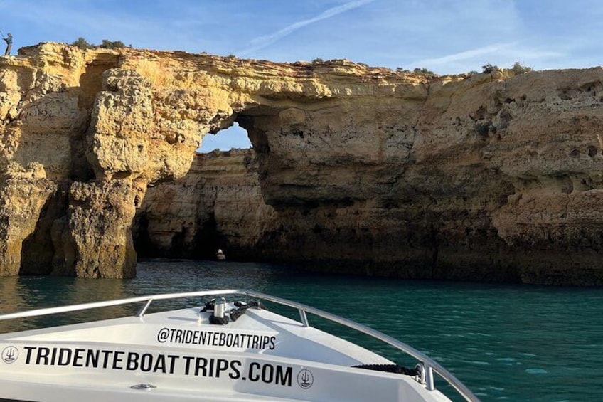 Albandeira's Arch - Benagil Caves Algarve Grutas Tridente Boat Trips 1