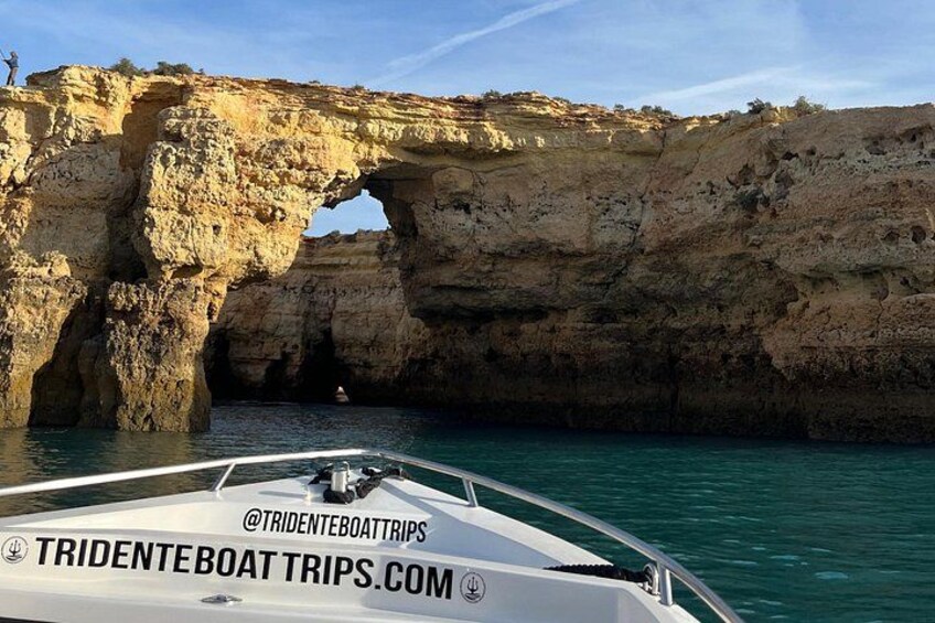 Albandeira's Arch - Benagil Caves Algarve Grutas Tridente Boat Trips 1
