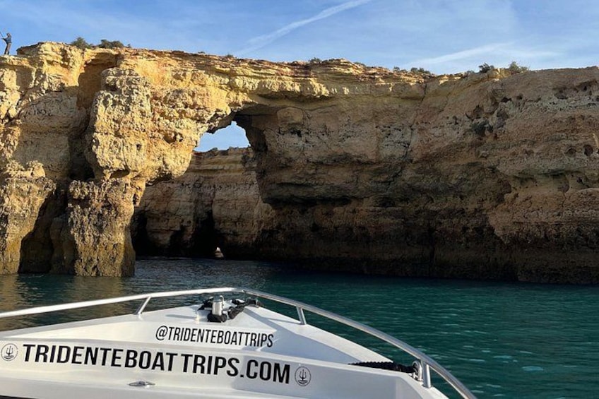 Albandeira's Arch - Benagil Caves Algarve Grutas Tridente Boat Trips 1