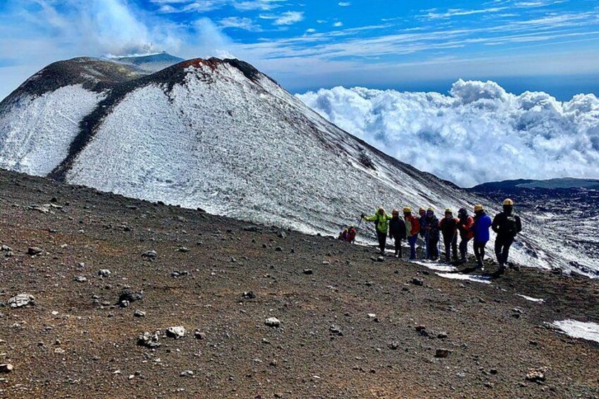 In front of the South East Crater 2