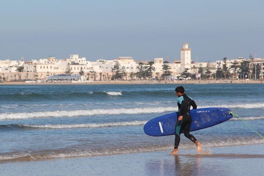 Surf Lesson with local surfer in Essaouira Morocco 