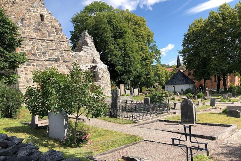 Sigtuna St Olof church ruin 4