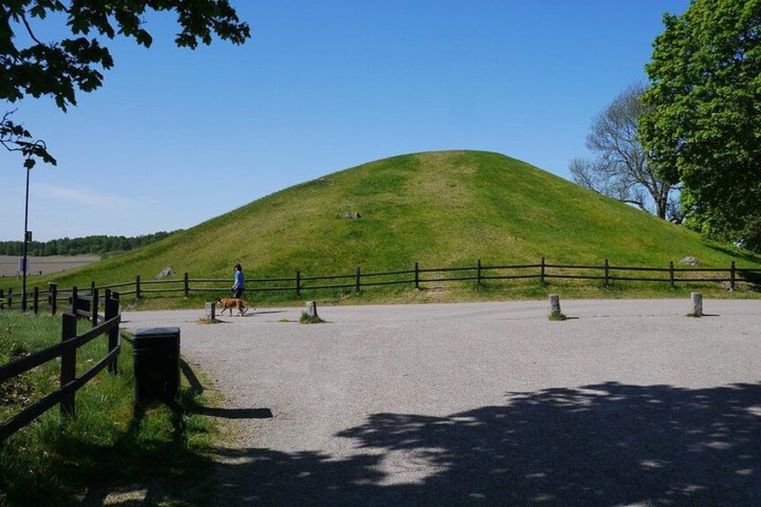 One of Old Uppsala royal grave mounds 3