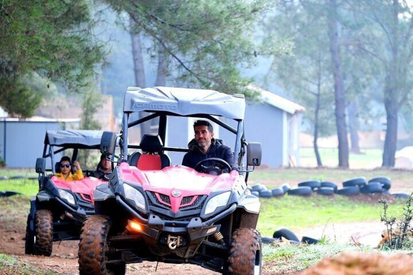 2 people buggy safari half day beach and forest drive 3