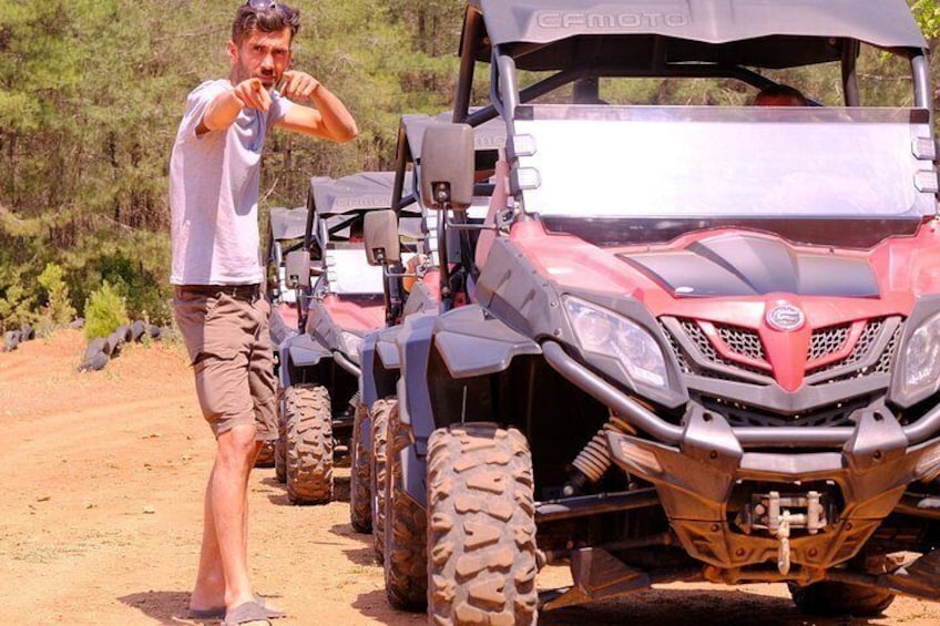 2 people buggy safari half day beach and forest drive 3