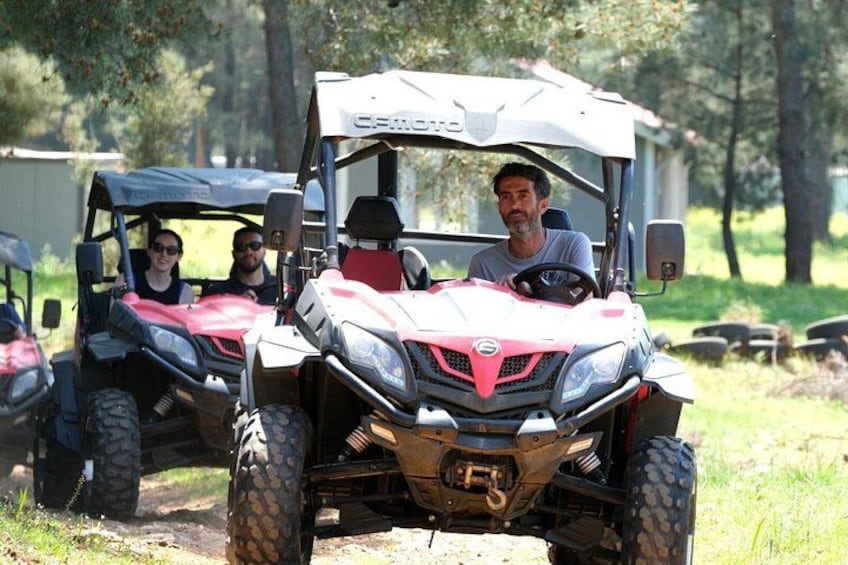 2 people buggy safari half day beach and forest drive 3