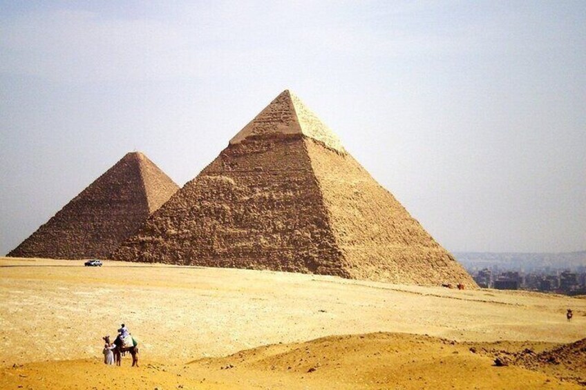 Giza Pyramids And Sakkara From Alexandria Port