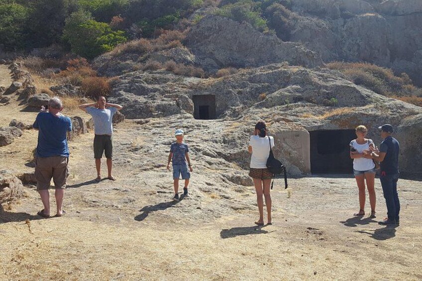 Cagliari: Archaeological Site of Montessu Guided Visit from Chia 2