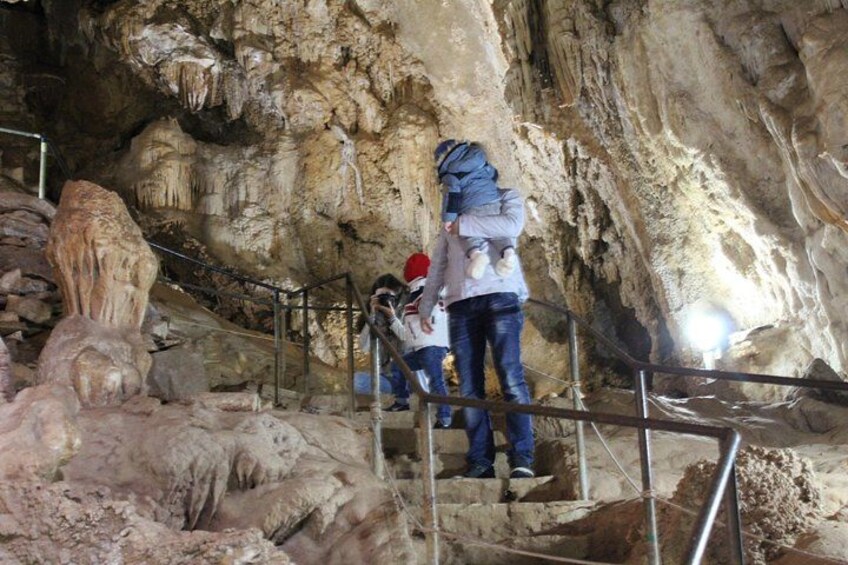 Cagliari: Full-Day Porto Flavia and Zuddas Caves Private Experience from Chia 1