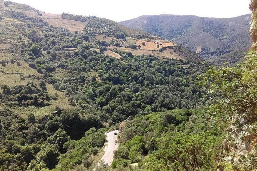 Cretan countryside on the road to Elafonisi Beach 5