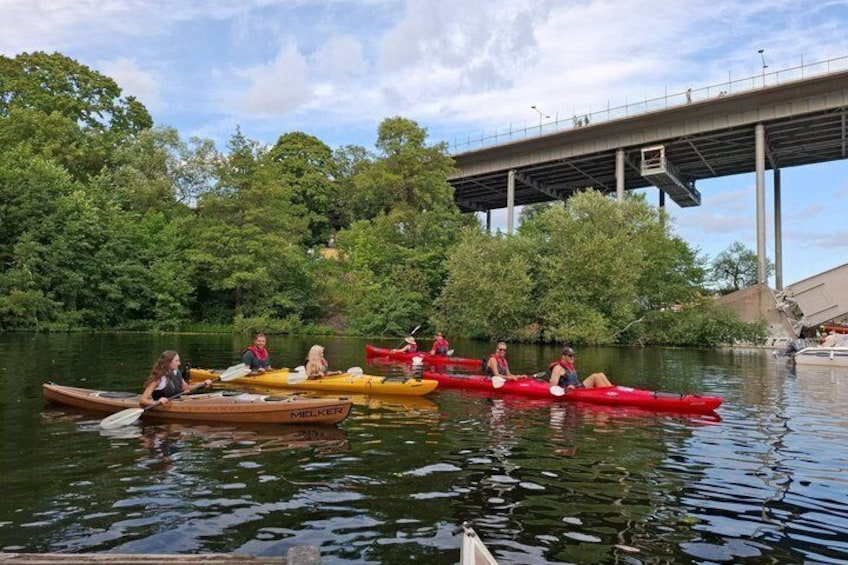 Guided Kayak Tour in Central Stockholm 4