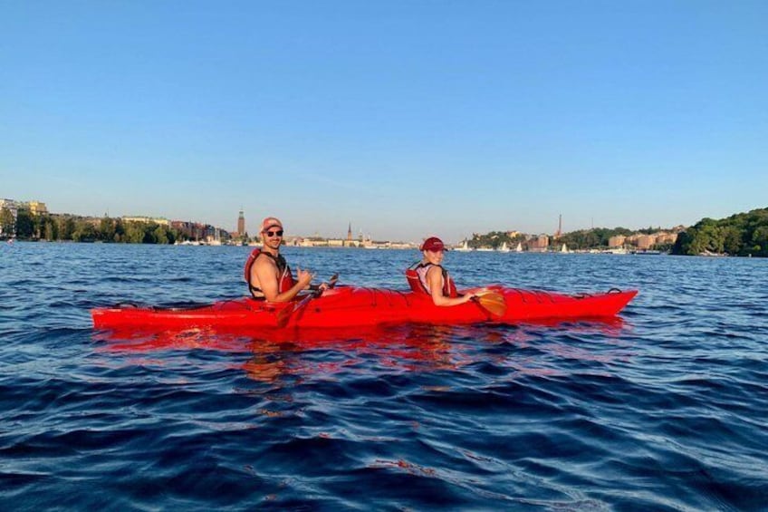 Guided Kayak Tour in Central Stockholm 1