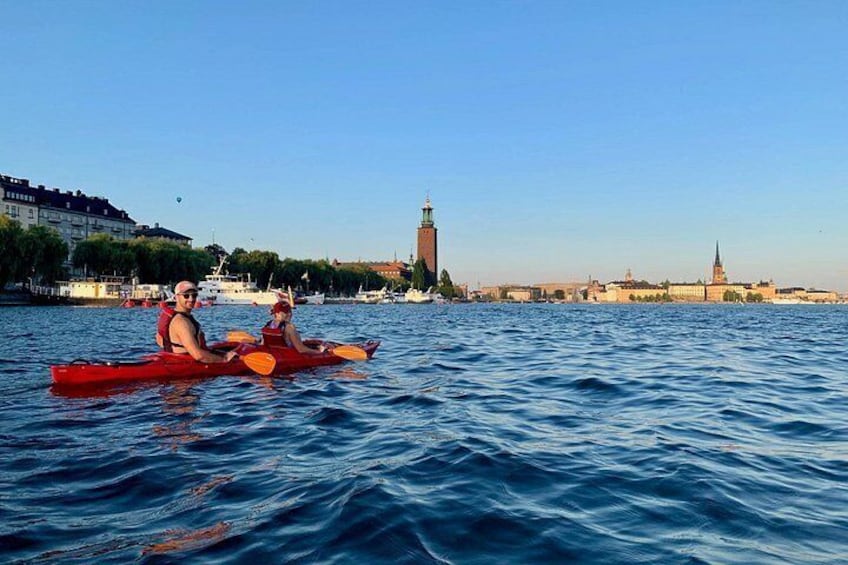 Guided Kayak Tour in Central Stockholm 2