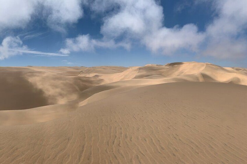 Blue Skies .. Red Dunes
beautiful color contrasts 2