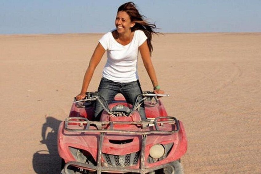 Quad bike ride in the pyramids of Giza 4