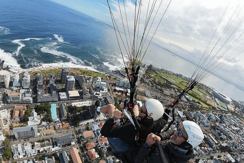 Cape Town Stadium - Paragliding over Seapoint 3