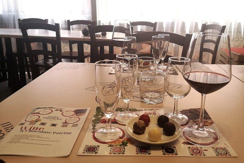 Maltese Wine & Chocolate Pairing 1