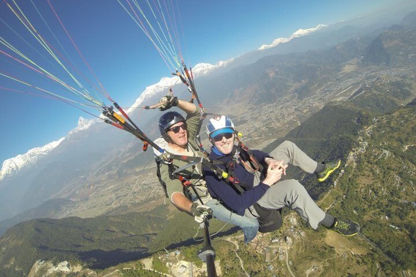 Paragliding in Pokhara 3