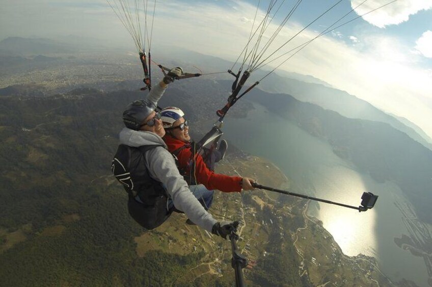 Amazing View of Paragliding 5