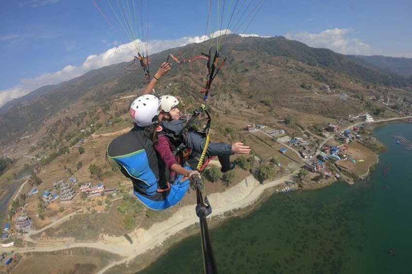 wow Paragliding from Sarangkot 2