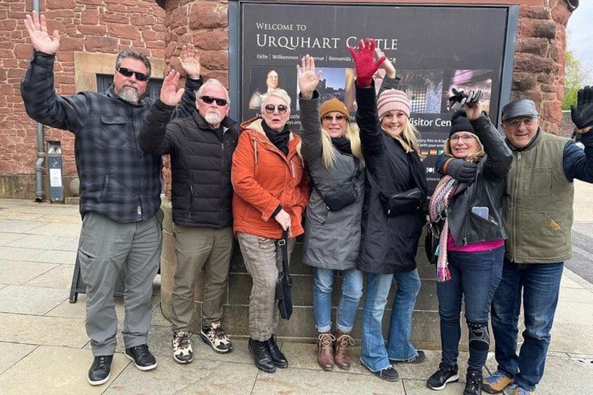 Urquhart Castle Tour Group 2