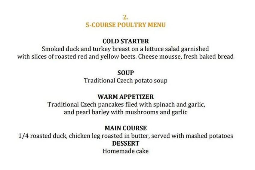 Prague 5 Courses Medieval Dinner and Live Performances 2