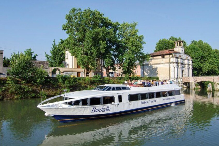 Il Burchiello departing from Portello in Padua 3