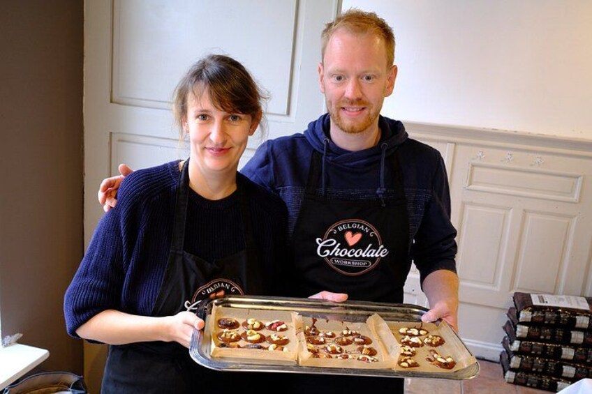 Belgian Chocolate Workshop in Bruges 2