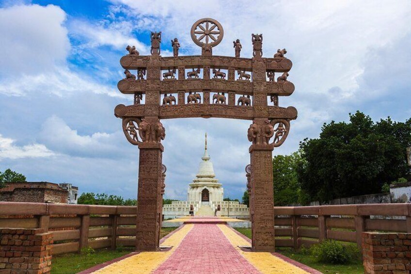 Guided Excursion to Buddhist Trail (Sighseeing Tour of Sarnath from Varanasi)