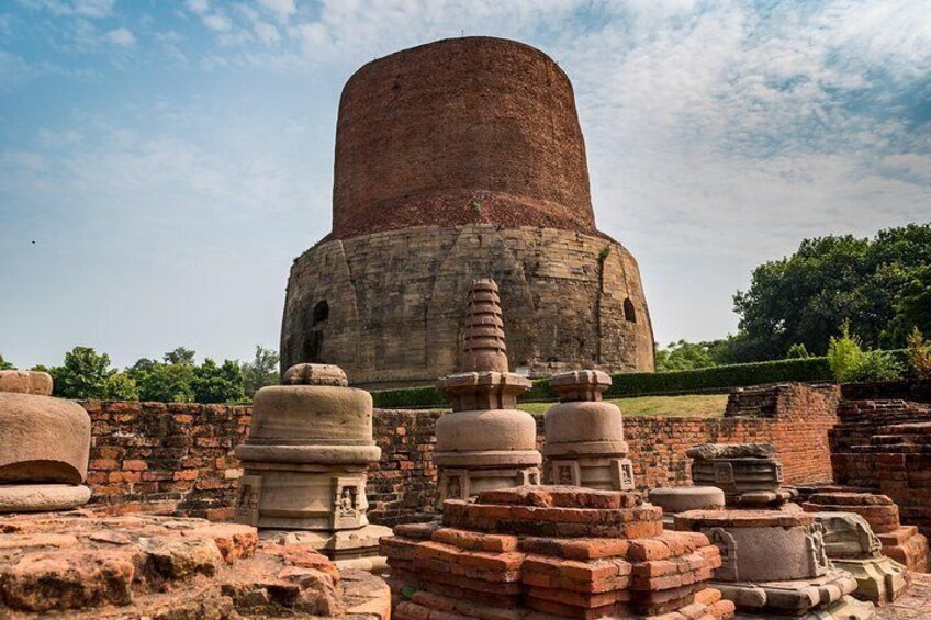 Guided Excursion to Buddhist Trail (Sighseeing Tour of Sarnath from Varanasi)