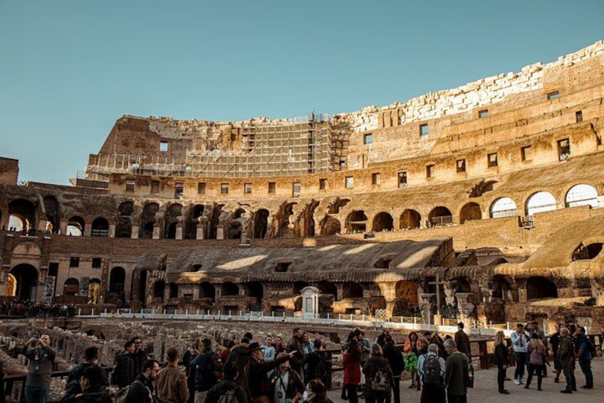 View of Colosseum interiors 3