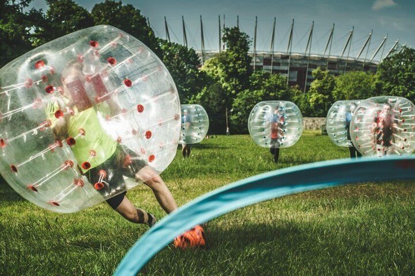 #1 Bubble Football games in Warsaw