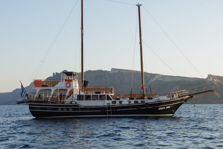 Santorini Volcanic Islands Cruise: Volcano, Hot Springs and Thirassia 4