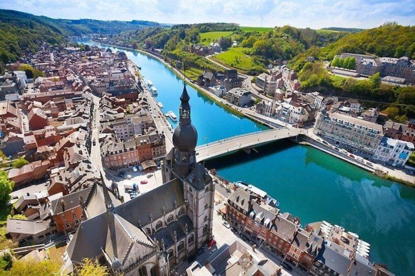 Dinant from above 3