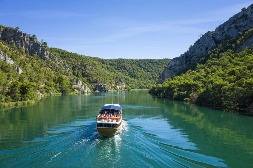 Krka Waterfalls Tour from Split with Boat Ride and Swimming 2