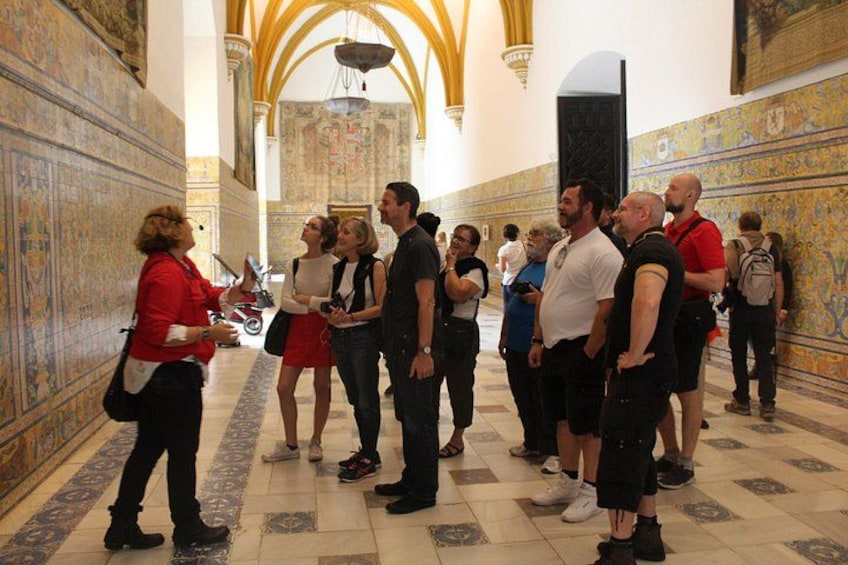 Alcázar tour and roof tour (no tickets) 3