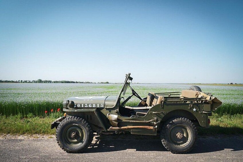 Normandy WW2 Full Day Classic Jeep Tour 1