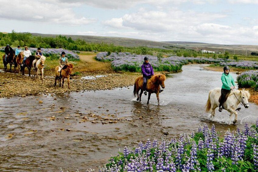 Laxnes Farm, River crossing 2