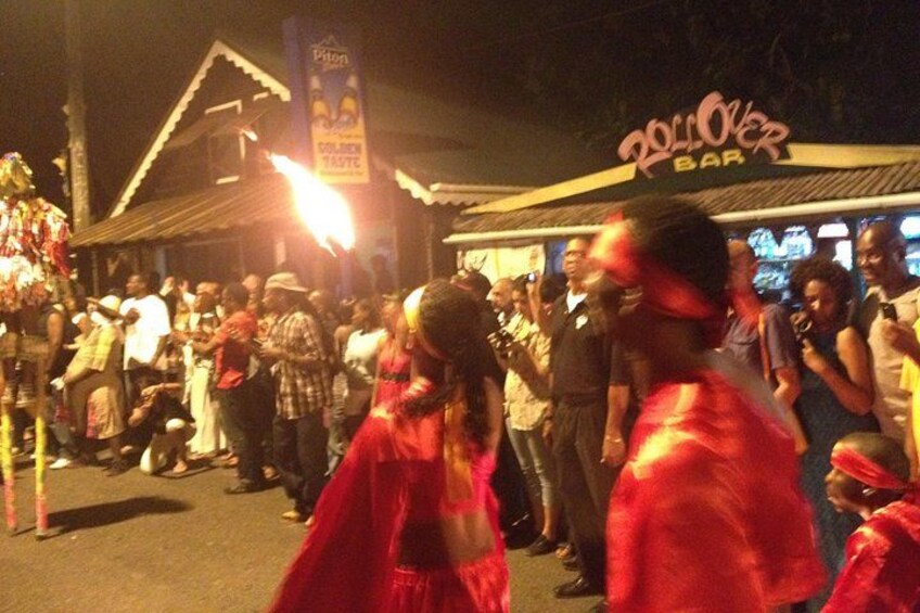Friday Night Street Party in St. Lucia 2