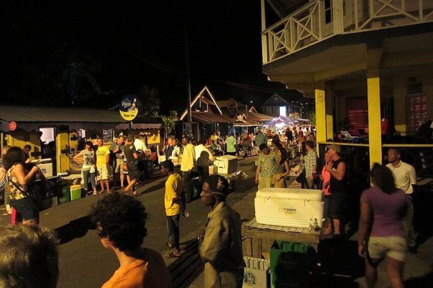 Friday Night Street Party in St. Lucia 3