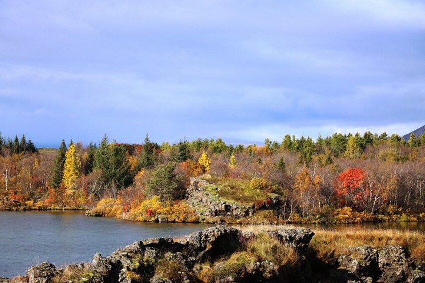 Lake Mývatn in autumn 4